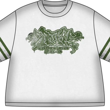 Graffiti Grace Boxy Shirt