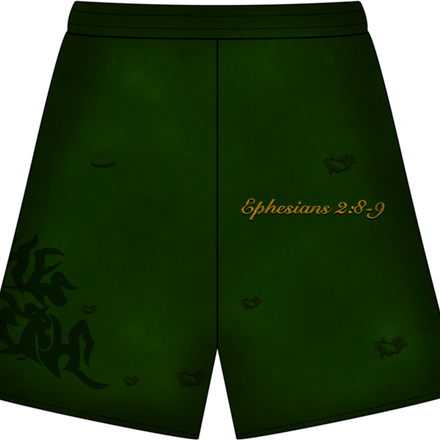 Saved by Grace Shorts Green